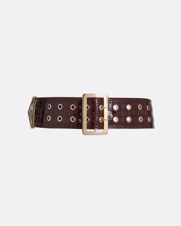 Benke Burgundy Belt - Image 6