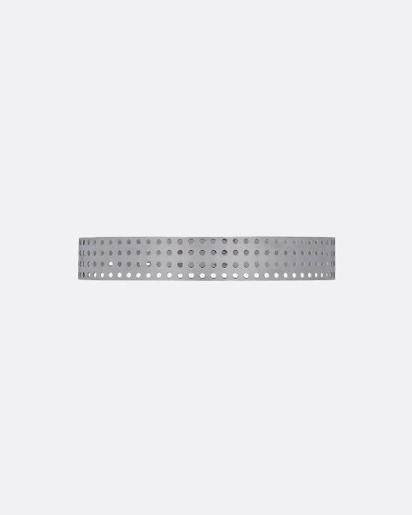 Clio Gunmetal Metal Belt