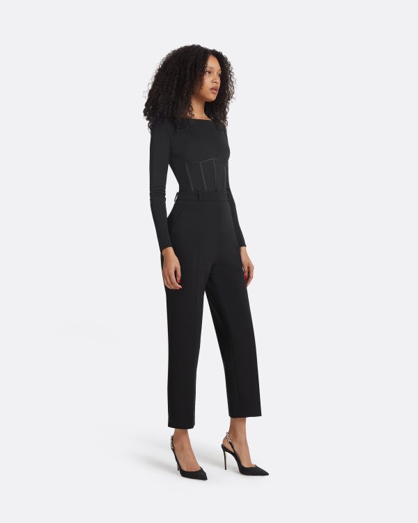 Krissie Black Bodysuit - Image 4