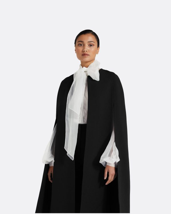 Carlota Black Coat - Image 3