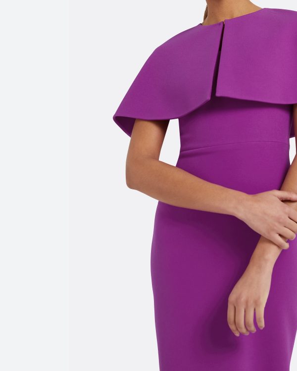 Kepuret Magenta Cape - Image 3