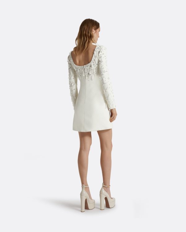 Susa Ivory Short Dress - Image 2