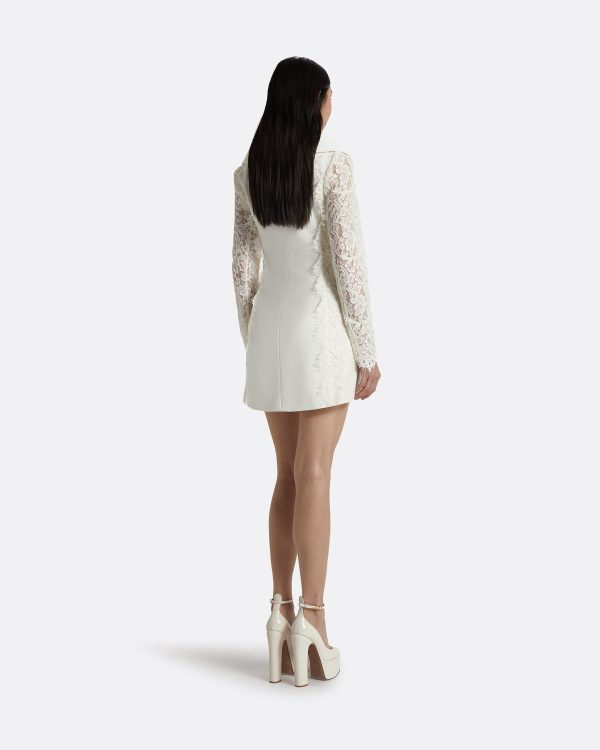 Narra Mini Dresses In Ivory - Image 2