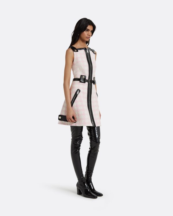 Ele Barely Pink Short Dress - Image 4