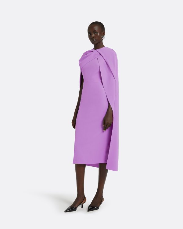 Oria Lupine Midi Dress - Image 4