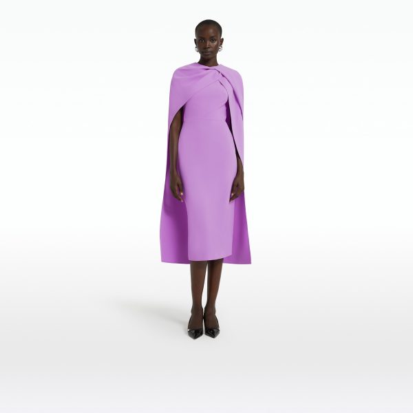 Oria Lupine Midi Dress - Image 6