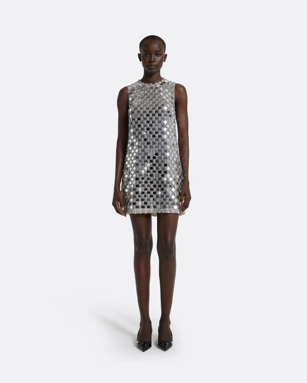 Amal Ivory & Multi-Pastel Short Dress
