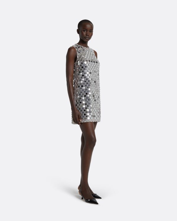 Amal Ivory & Multi-Pastel Short Dress - Image 4