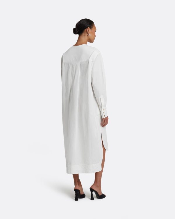Sebiha Ivory Midi Dress - Image 2