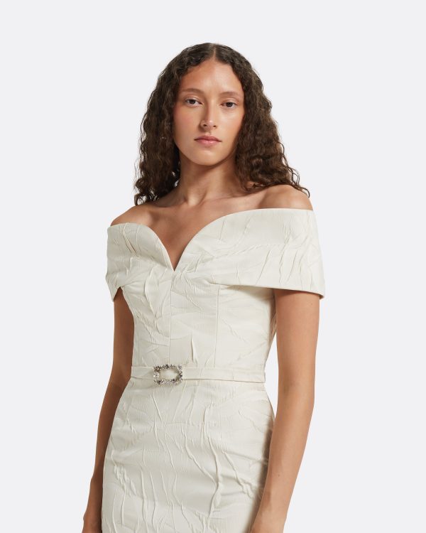 Tonyi Embroidered Midi Dress - Image 3