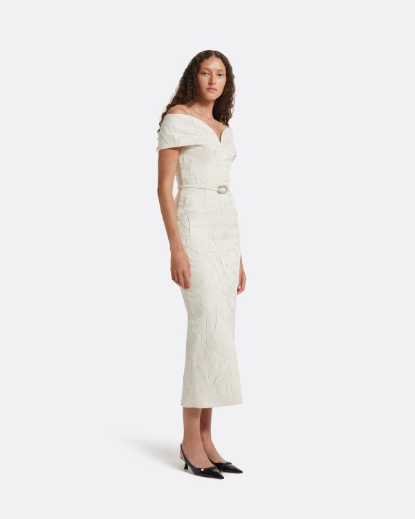 Tonyi Embroidered Midi Dress - Image 4