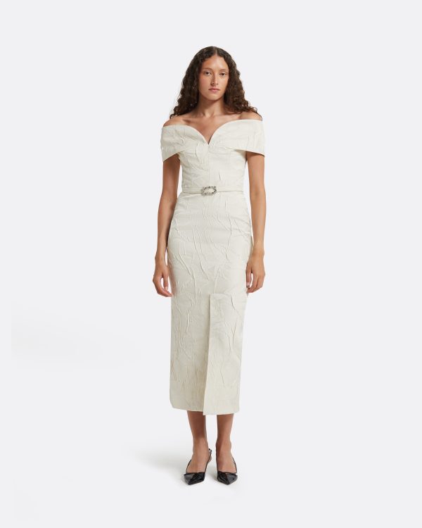 Tonyi Embroidered Midi Dress - Image 6