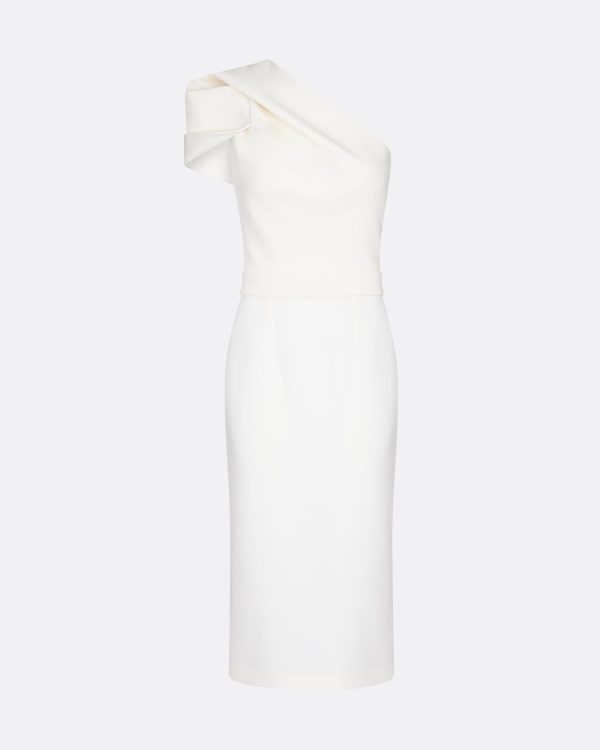 Kora Ivory Midi Dress - Image 5
