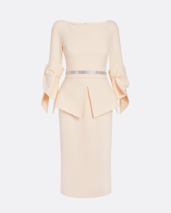 Alondra Vanilla Midi Dress - Image 5