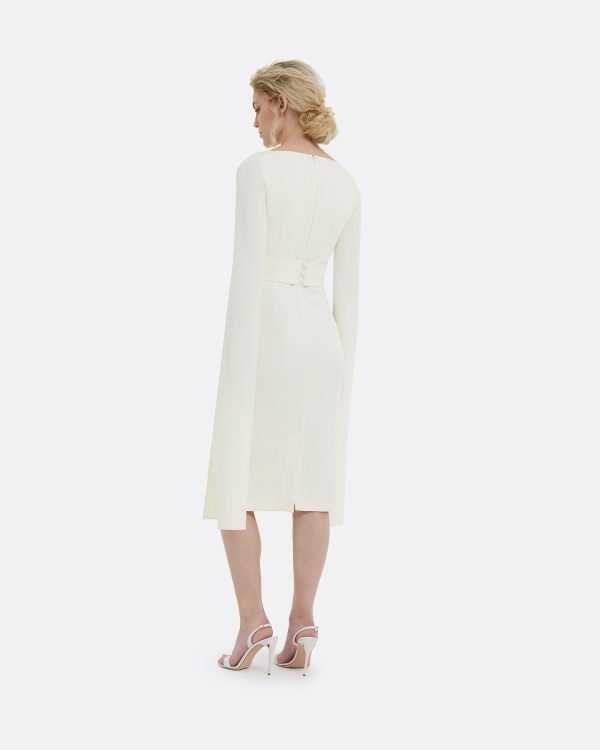 Octavia Flower Bud Embroidered Midi Dress - Image 2