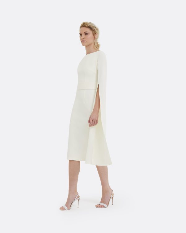 Octavia Flower Bud Embroidered Midi Dress - Image 4