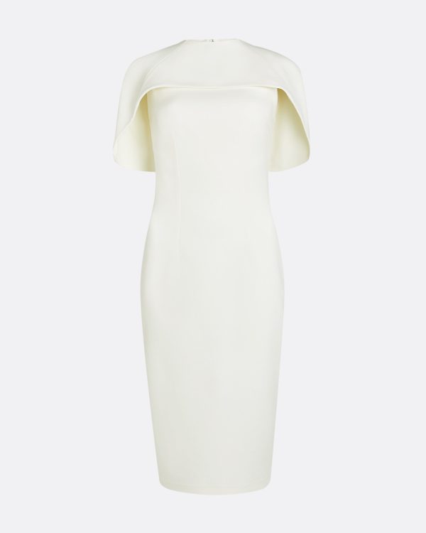 Kalika Ivory Midi Dress - Image 5
