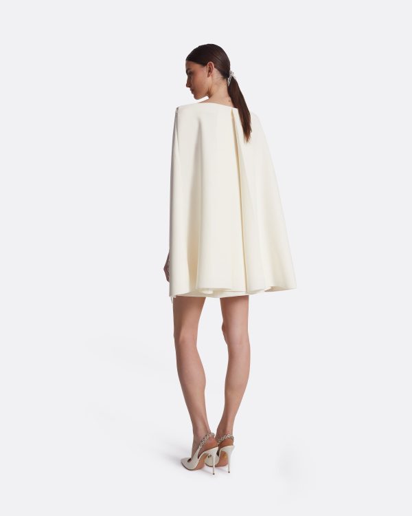 Manorel Ivory Broken Jewellery Embroidered Harness & Rowan Dress - Image 2