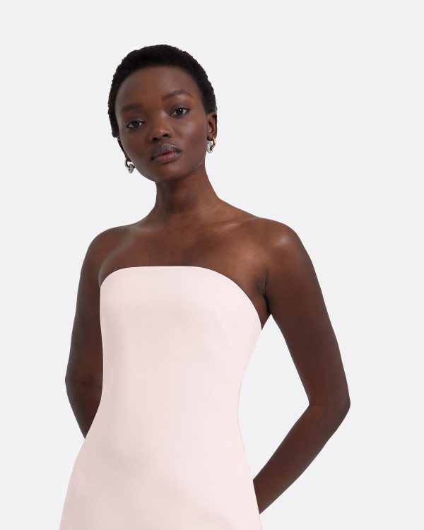 Rowan Barely Pink Short Dress - Image 3