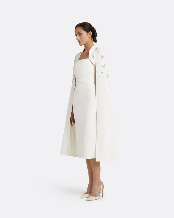 Roni Ivory Dress - Image 4