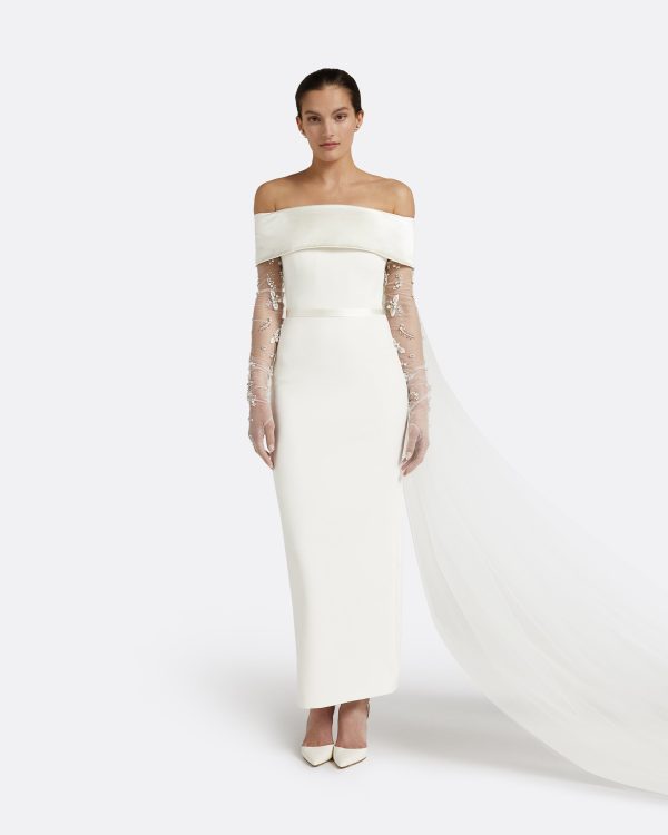 Drax Ivory Dress - Image 6