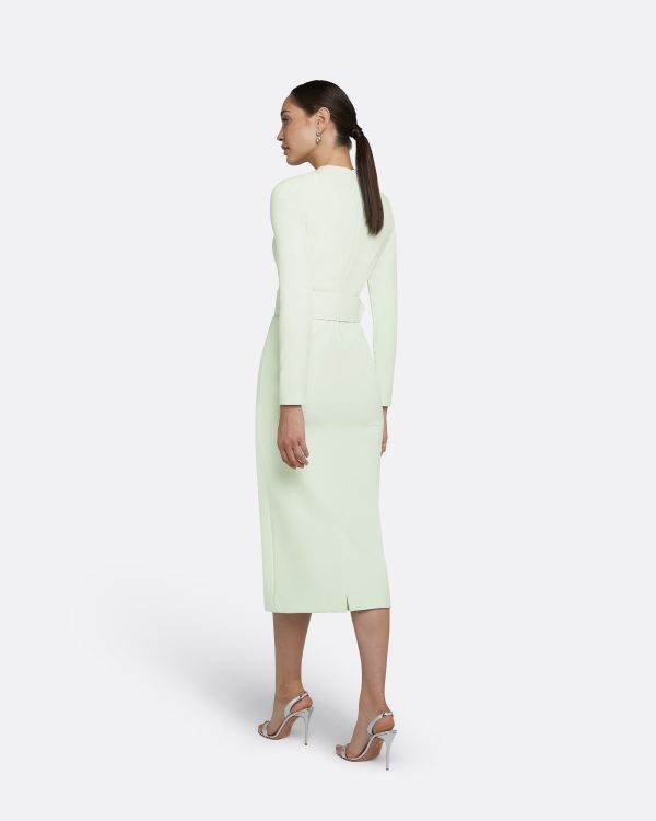 Brunna Spearmint Midi Dress - Image 2