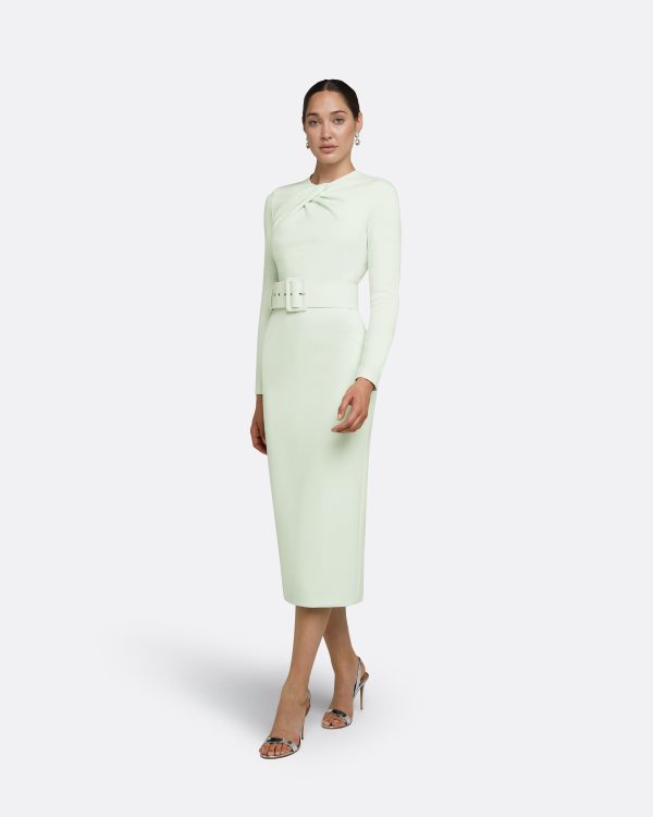 Brunna Spearmint Midi Dress - Image 4