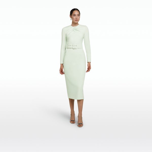 Brunna Spearmint Midi Dress - Image 6