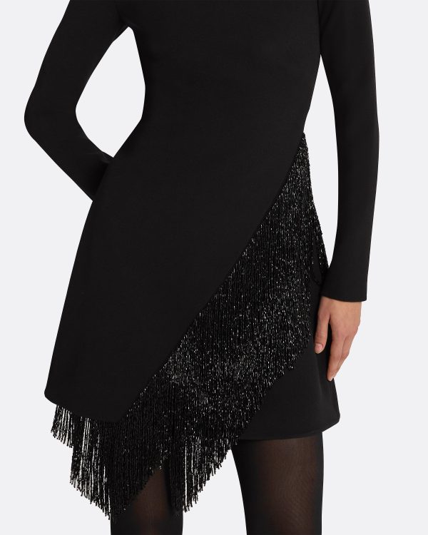 Corrina Black Short Dress - Image 3