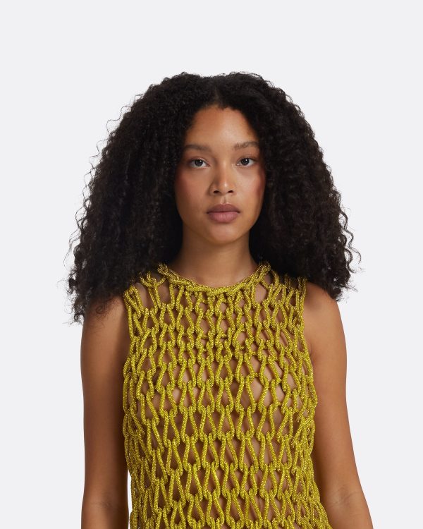Sahara Citrine Short Dress - Image 3