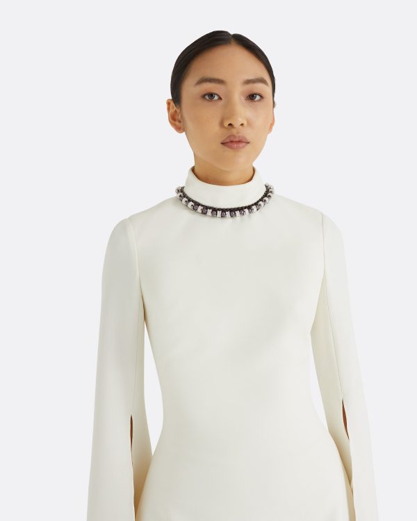 Joal Ivory Short Dress - Image 3