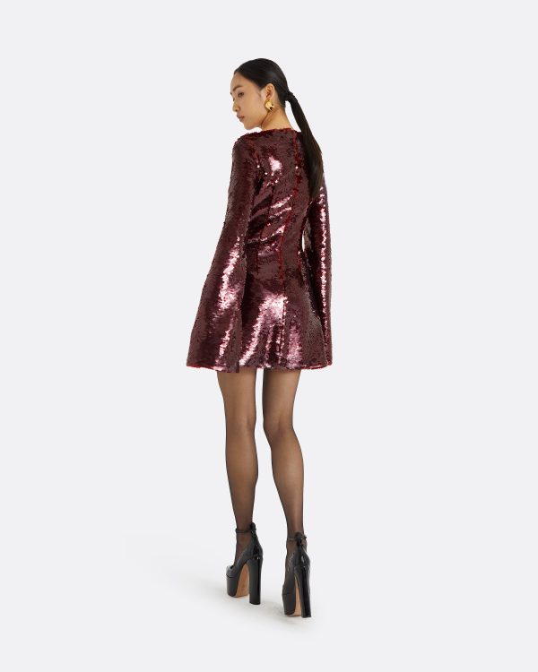 Allinae Rhubarb Short Dress - Image 2