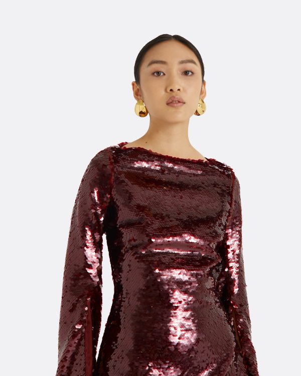 Allinae Rhubarb Short Dress - Image 3
