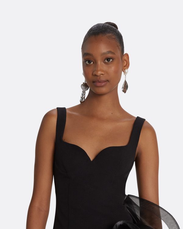 Tenaya Black Short Dress - Image 3