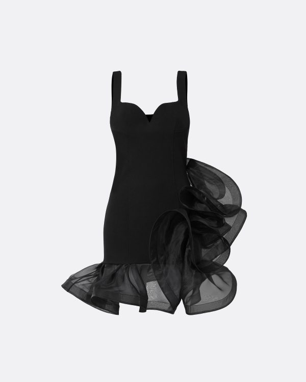 Tenaya Black Short Dress - Image 5