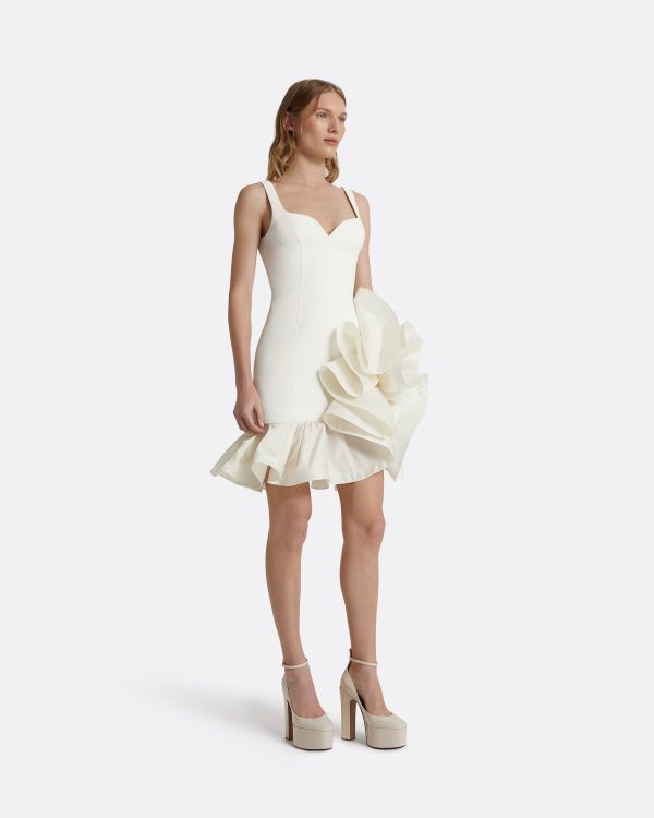 Tenaya Ivory Mini Dress - Image 4