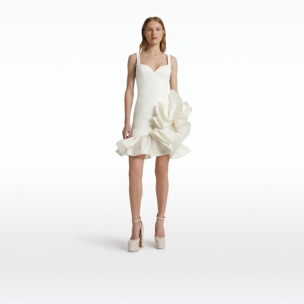 Tenaya Ivory Mini Dress - Image 6
