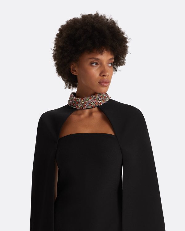 Harlow Black Short Dress - Image 3