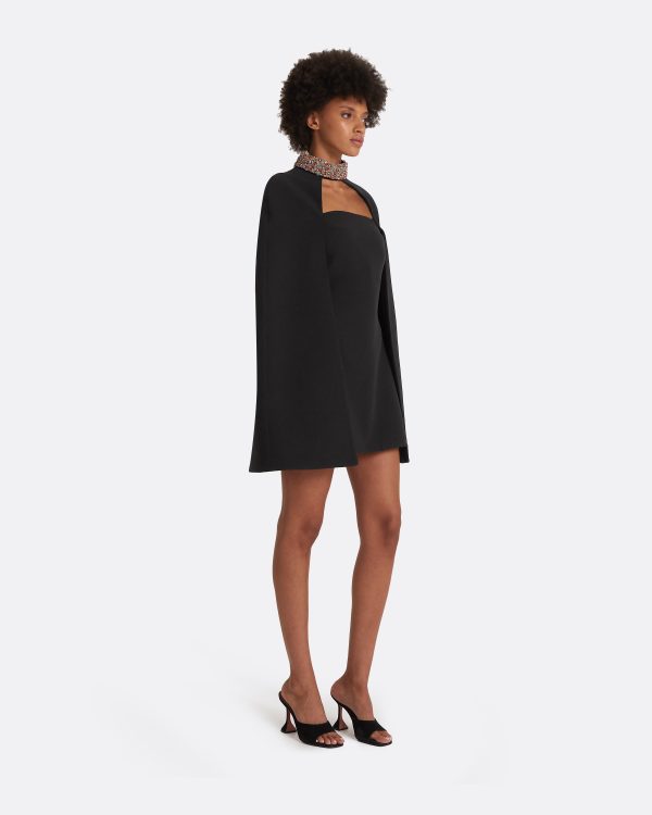 Harlow Black Short Dress - Image 4