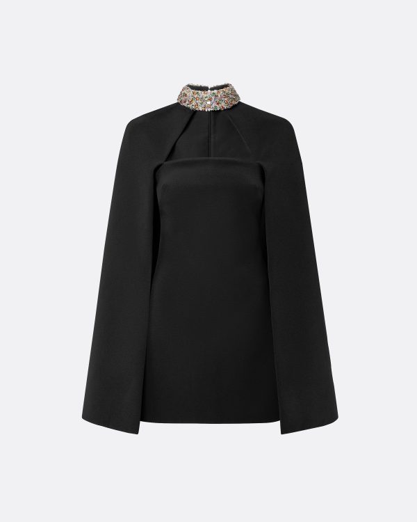 Harlow Black Short Dress - Image 5