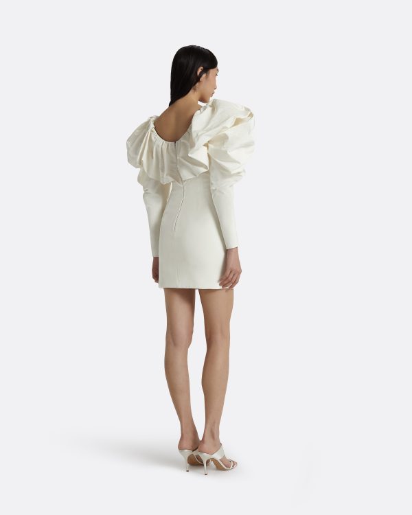 Lenna Ivory Short Dress - Image 2