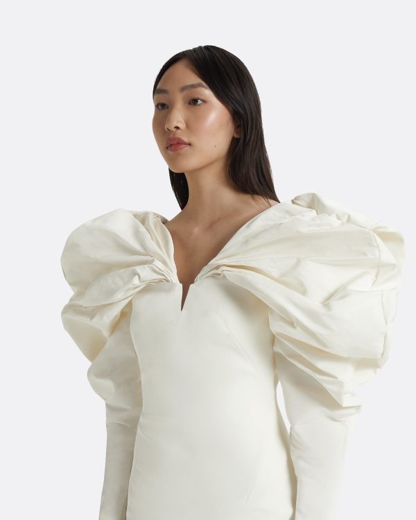 Lenna Ivory Short Dress - Image 3