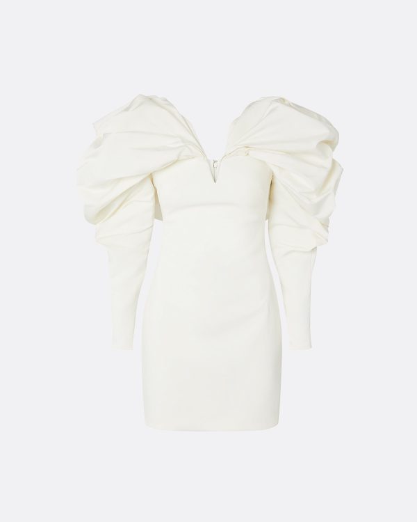 Lenna Ivory Short Dress - Image 5