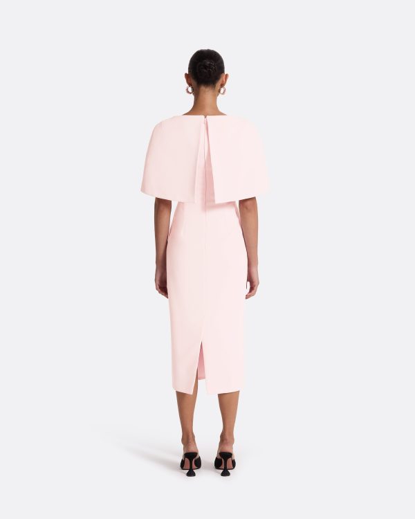 Barb Peony Blush Midi Dress - Image 2