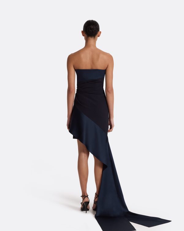 Swathi Midnight Navy Short Dress - Image 2