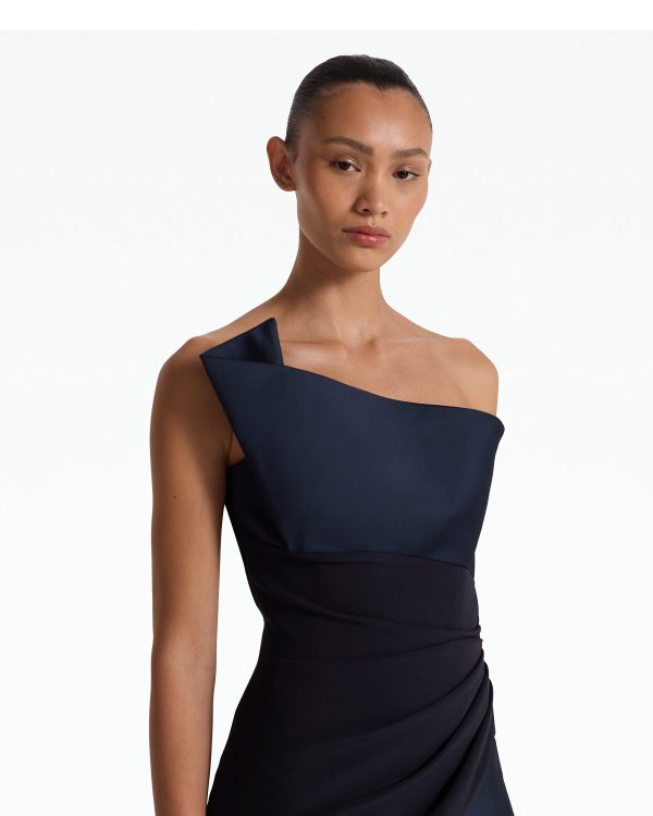 Swathi Midnight Navy Short Dress - Image 3
