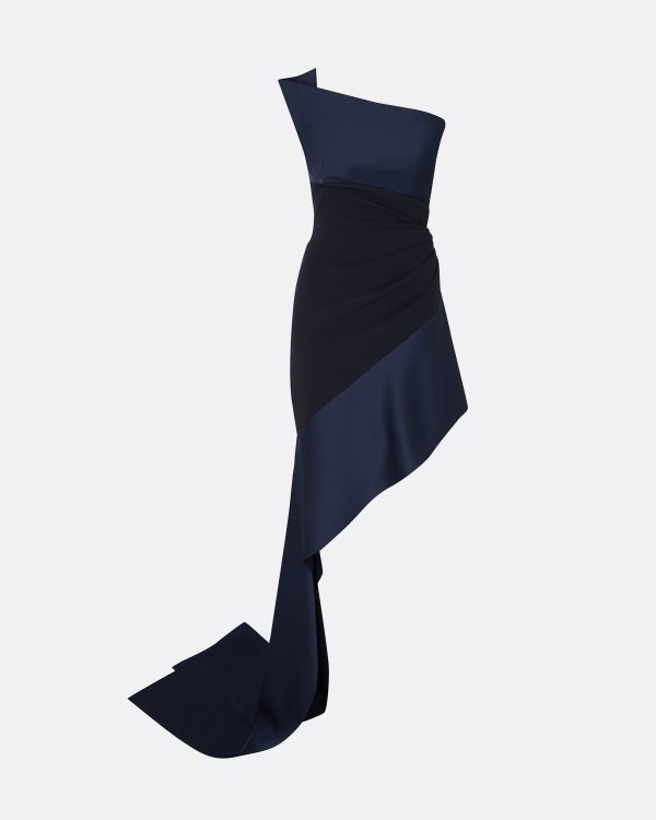 Swathi Midnight Navy Short Dress - Image 5