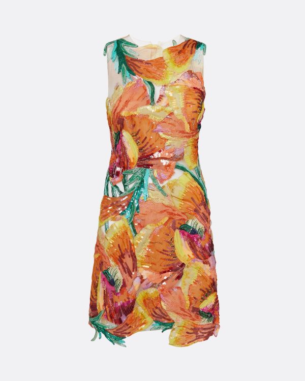 Jesse Multi-Colour Short Dress - Image 5