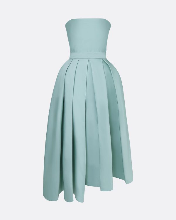 Lola Spearmint Midi Dress - Image 5