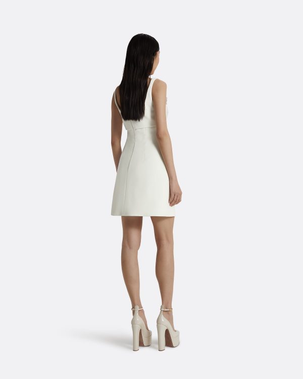 Catri Ivory Short Dress - Image 2